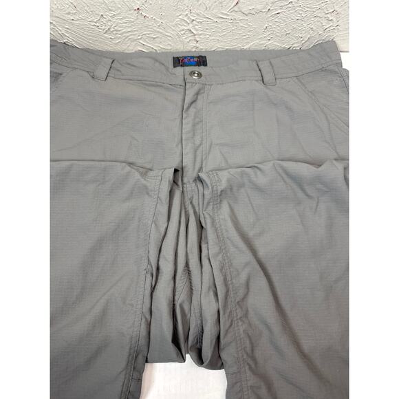 RailRiders Pants Ripstop Gray Nylon Lightweight Trail Hiking Skateboard 40 x 30 - Picture 3 of 7